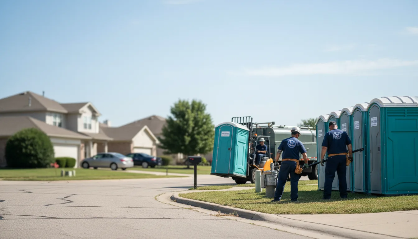 Porta Potty Rental in Enterprise, KS near me